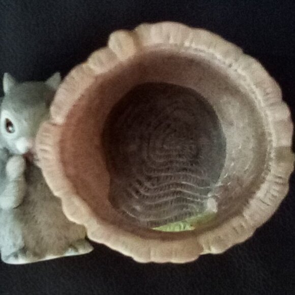 Vintage Woodland Surprises  Squirrel Jacqueline B. Smith 1984 Franklin Figurine - Picture 5 of 13